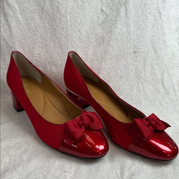 J.Renee Shoes - J. Renee, Elegant Red Bow Women's Shoes